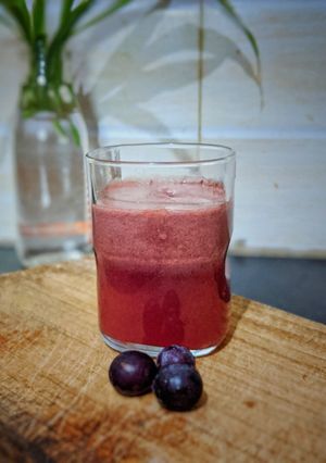 কালো আঙুরের জুস (Black grapes  juice recipe in Bengali) রেসিপির প্রধান ছবি