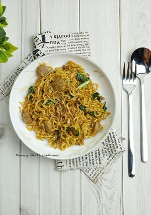 Foto resep Mie Goreng Bakso