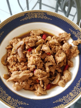 Resep Ayam Cincang Jamur Masak Kecap Anti Gagal