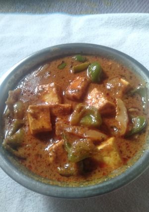 कढ़ाई पनीर (Kadai paneer recipe in Hindi) रेसिपी मुख्य फोटो