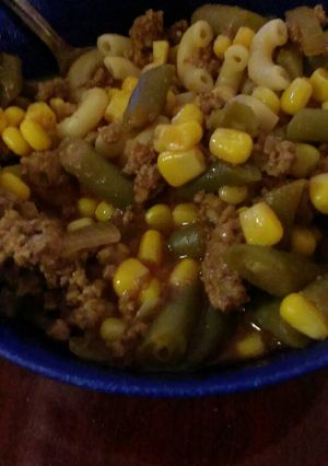 A picture of tams goulash.