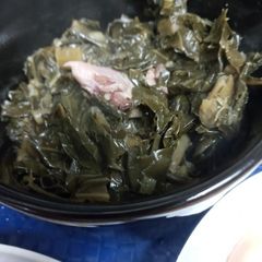 A picture of Instapot Easter Collard Greens.