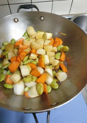 皇帝豆滷蘿蔔 的食譜成品照片