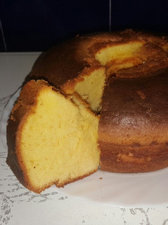 Una foto de Bizcocho de chocolate blanco