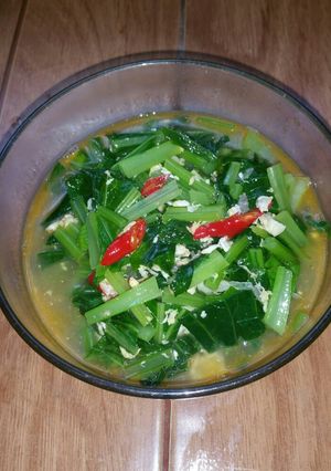 Foto resep Tumis Sawi Telur
