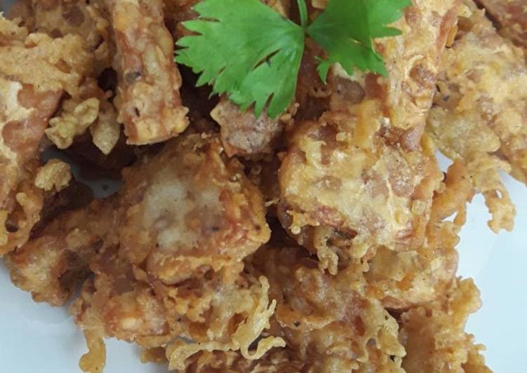 Tempe goreng rempah