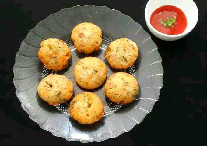 Bread Vegetable kuzhipaniyaram