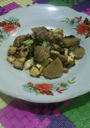 Foto resep Cah sawi bakso