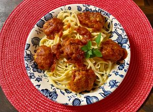 Une photo de Polpette et linguine