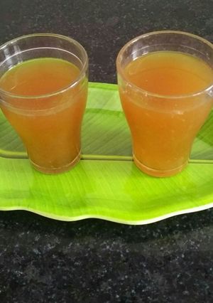 A picture of Jeera masala drink (healthy drink in summer).