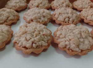 Una foto de Tarta crumble de manzana