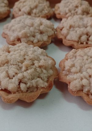Una foto de Tarta crumble de manzana