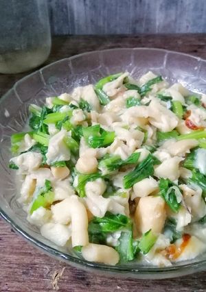 Foto resep Jamur + sawi