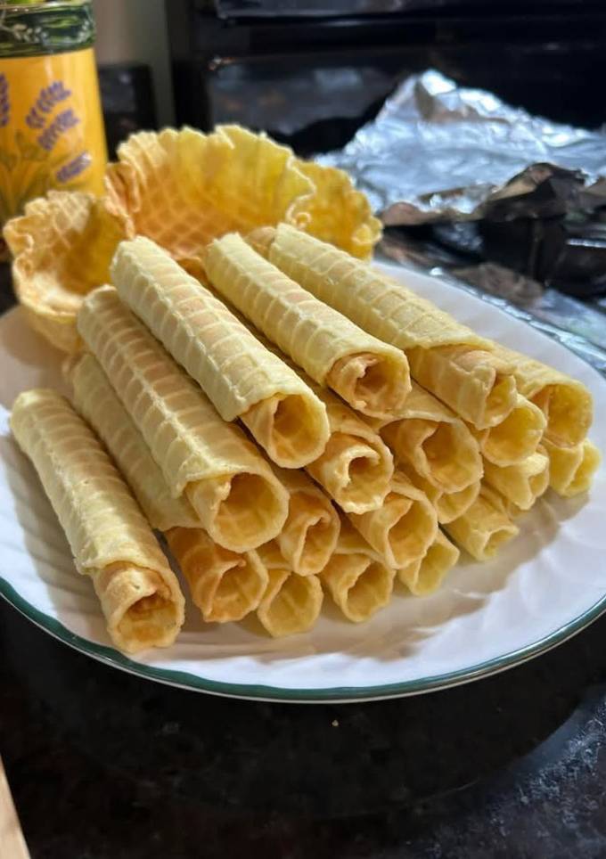 Вафлі в вафельниці