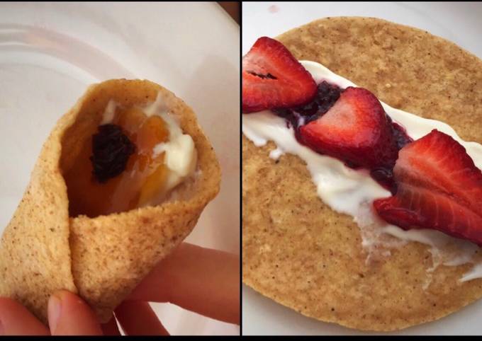 de avena light al microondas saludables y (o tortillas) Receta de geri : @geri.simon en Instagram-