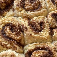 A picture of Tricia’s Cinnamon Rolls.