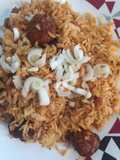 Veg Manchurian Rice(Indo-chinese recipe)