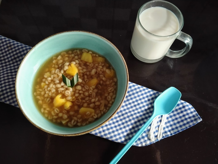 Resep Bubur jali (barley) nangka yang Enak Banget