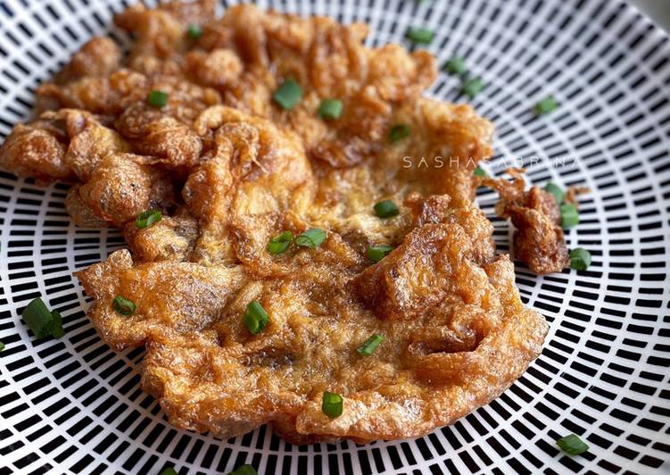 Telur Dada Garing Ala Thai