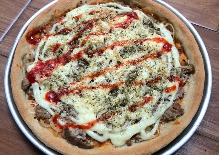 TUNA MAYO Whole Wheat PIZZA 🍕 🌾🌾🍕