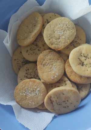 Una foto de BIZCOCHOS PARA EL MATE (super fáciles y con dos ingredientes)