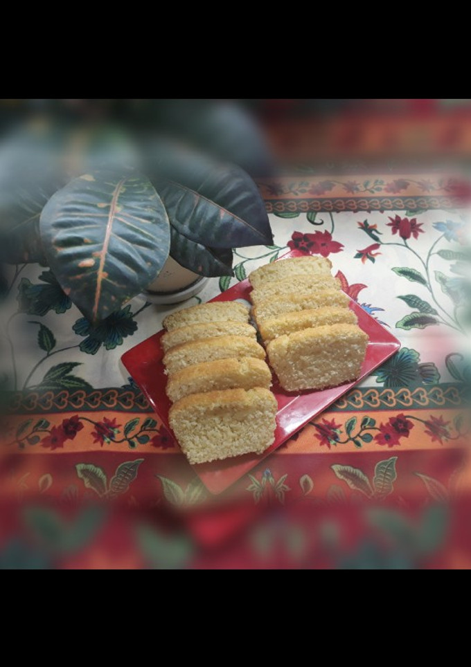 Una foto de Budín de coco