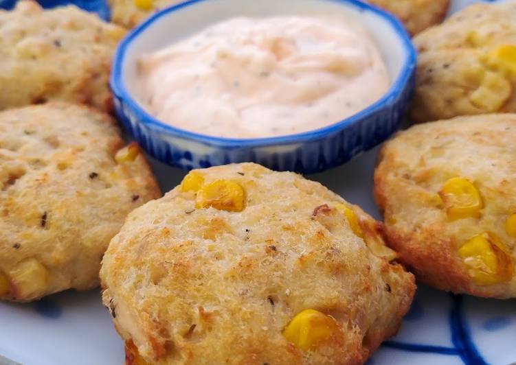 Tuna and Corn Corquettes