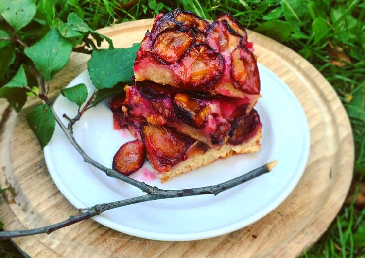 Zwetschgenkuchen mit Hefe (nach Mamas Rezept)