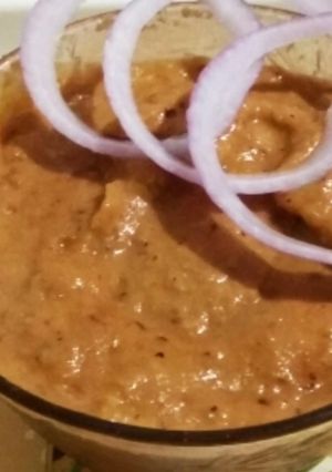 A picture of Onion Chutney.