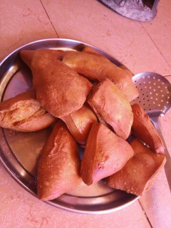 A picture of Mandazi ' Mahamri'.