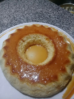 Una foto de Flan casero al horno