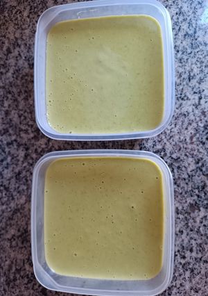 Una foto de Crema de calabacín