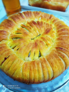 عکسی از دستور نان شکم پر