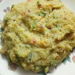 A picture of Veggies upma.