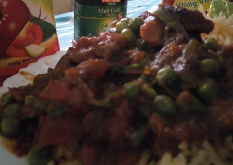 Simple Way to Prepare Award-winning Stewed carrots and peas