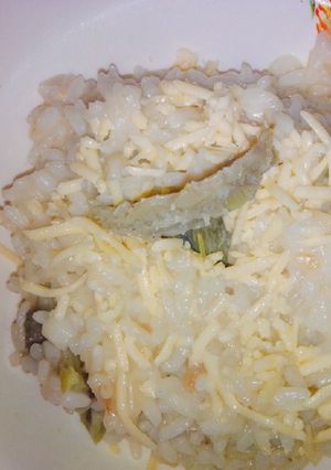 Una foto de Risotto de alcauciles ✨