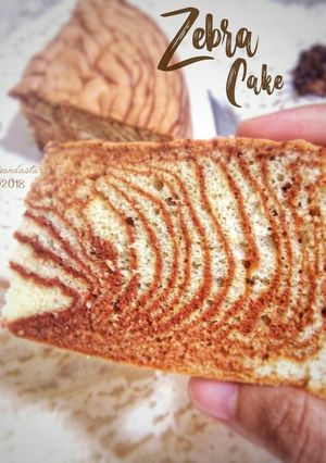 Foto resep Zebra Cake (Takaran Sendok)