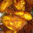 Ayam serundeng kelapa