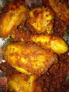 Foto resep Ayam serundeng kelapa
