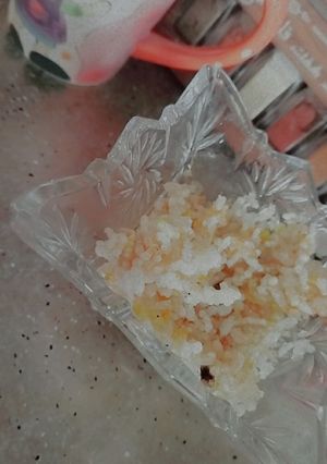 عکسی از دستور برنجک شیرین و خوشمزه😋🤍