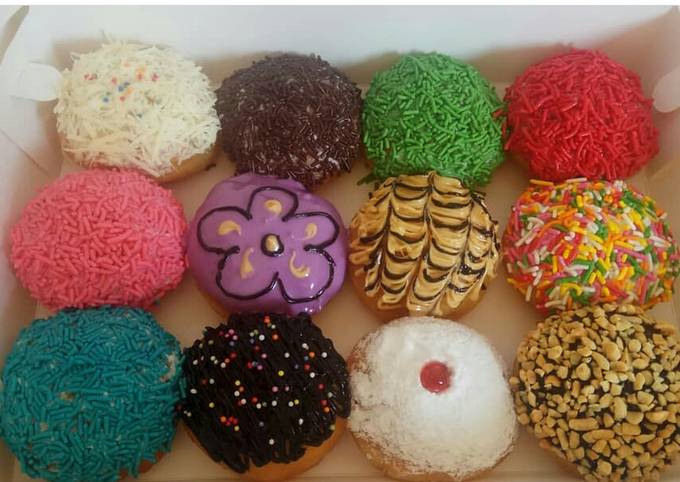 Cara Gampang Membuat Donat Mini yang Lezat Sekali