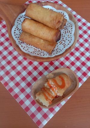 Foto resep Lumpia Crabstick Telur