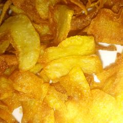 Crispy potato chips A picture of Crispy potato chips.