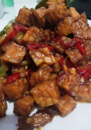 Foto resep Orek tempe ringkas cepat
