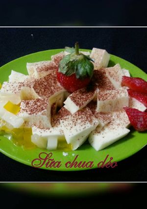 Hình của món Sữa Chua Dẻo.
