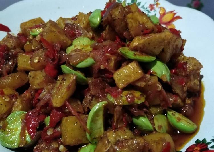 Resep Sambalado kentang pete pedes yang Bisa Manjain Lidah