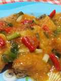 Fillet ikan bawal asam manis