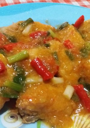 Foto resep Fillet ikan bawal asam manis