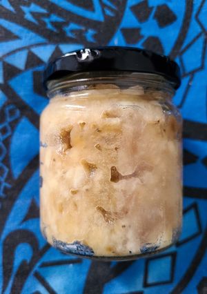 A picture of Tahitian Banana & Vanilla Jam.