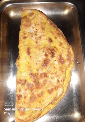 A picture of Veg egg omelette.